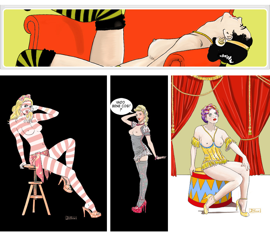 Pin Up di Demetrio Piccini